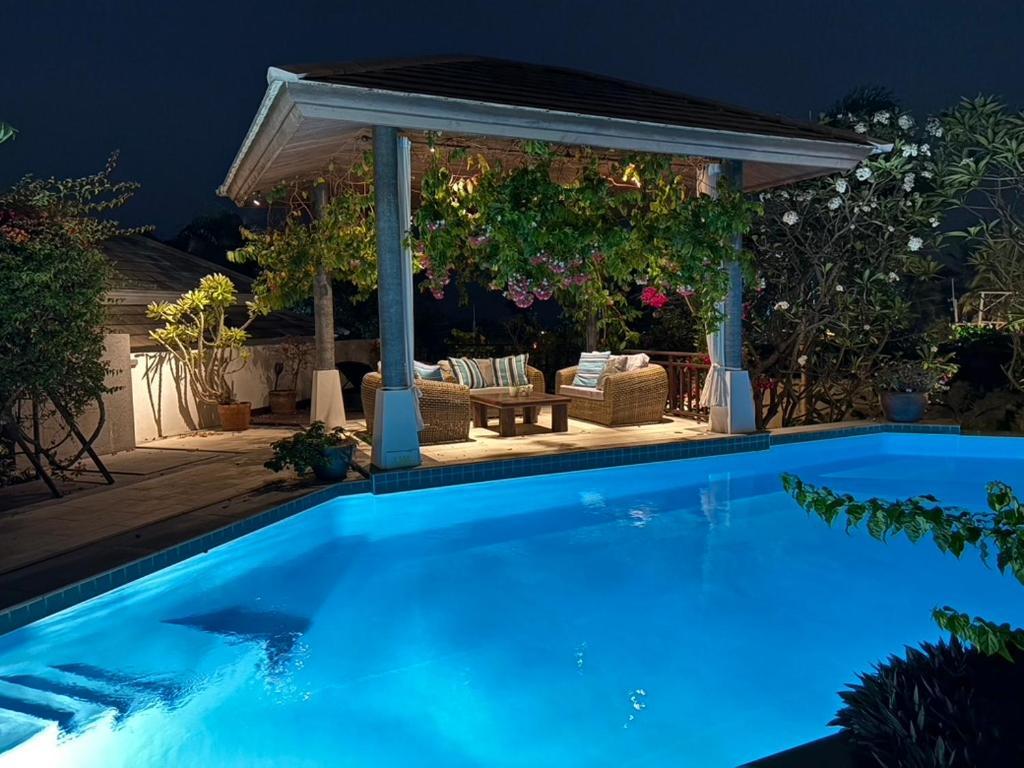 Samui Blu, Villa With Private Pool Choeng Mon Buitenkant foto