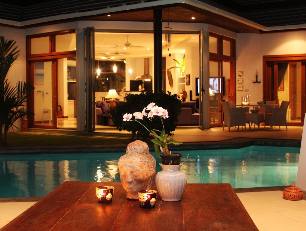 Samui Blu, Villa With Private Pool Choeng Mon Kamer foto